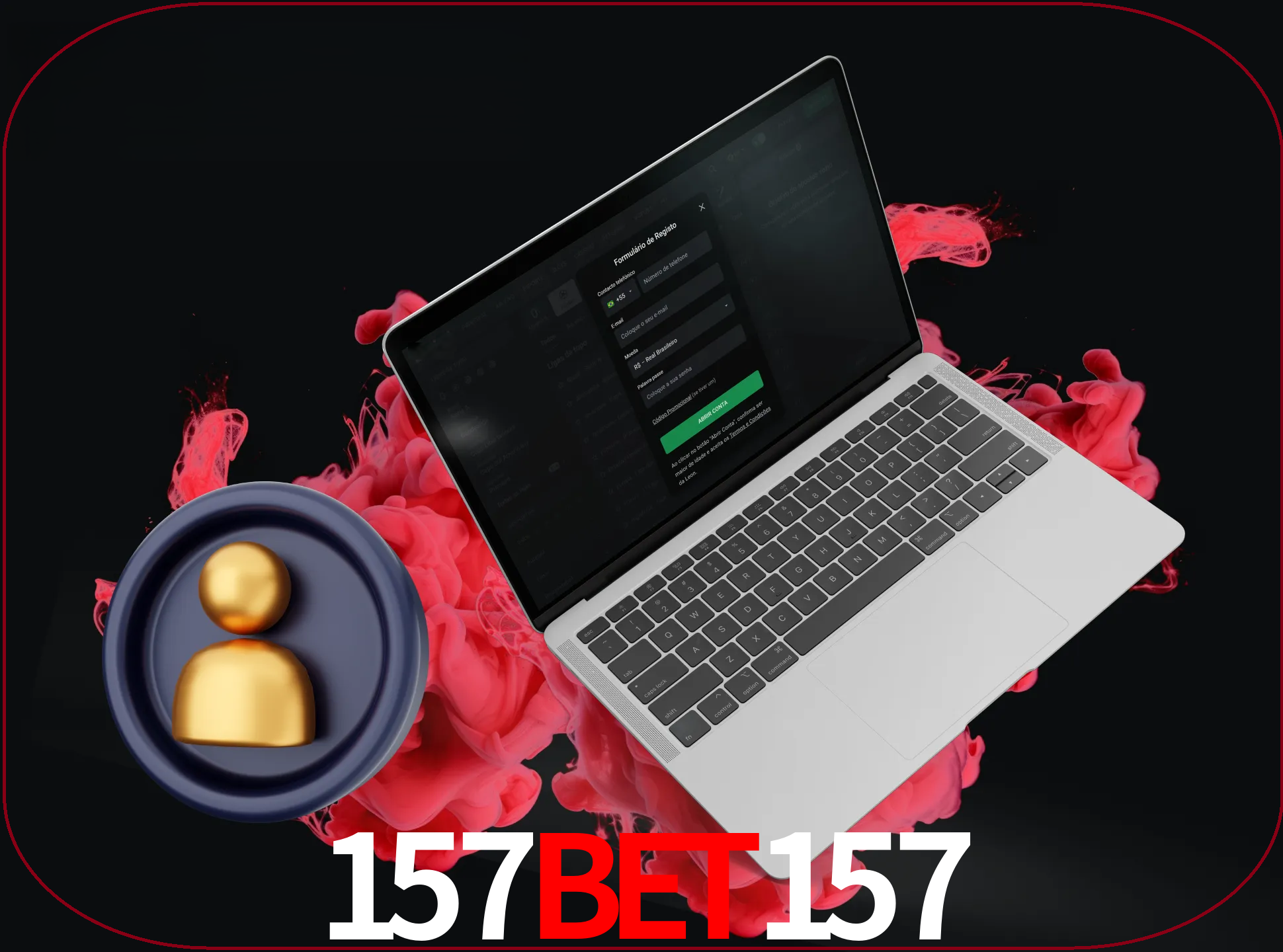No cabeçalho do site 157BET157, clique no botão que o levará a um formulário especial onde terá de introduzir as suas informações actuais.